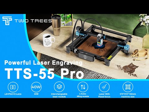 TTS 55 PRO | Powerful Laser Engraving