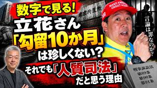 立花孝志10か月拘束は「人質司法」か？司法統計と刑訴法89・90・91条から検証