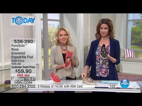 HSN | HSN Today: PureSole Footwear 05.10.2017 - 07 AM