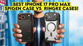 Best iPhone 17 Pro Max Spigen Cases vs Ringke Cases🔥 | 2025 Showdown