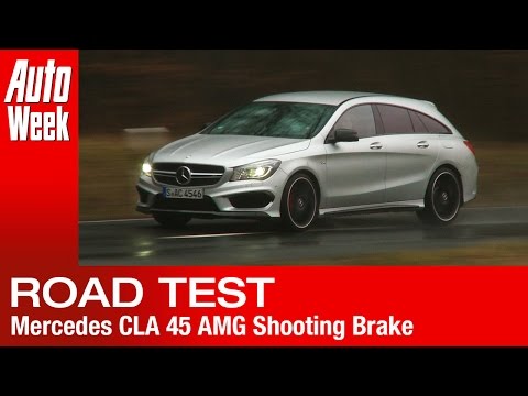 Mercedes-Benz CLA 45 AMG Shooting Brake road test - English subtitled