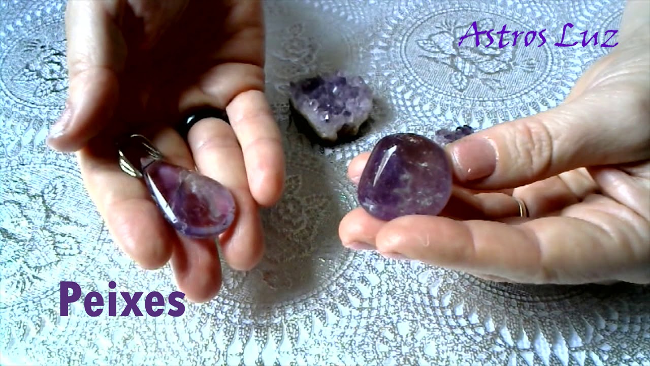 Watch Now #astrosluz - A Magia das Pedras nos Signos - Peixes - Ametista #astrosluz - A Magia das Pedras nos Signos - Peixes - Ametista