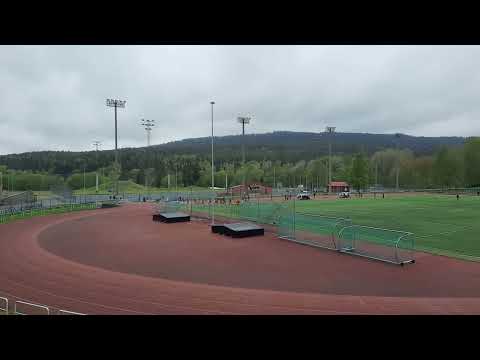 Lokomotiv Oslo - Eidsvold Turn 1-2 spillerne kommer ut på Norges Idrettshøgskole 1R. cup 18.05.2022