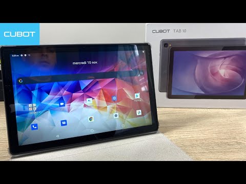 Cubot Tab 10, déballage et prise en main avant Test