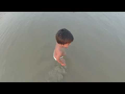 Beach First Reaction of Satvik 16.11.2024 #dasinghfamily #nagpur #satvik #sunny