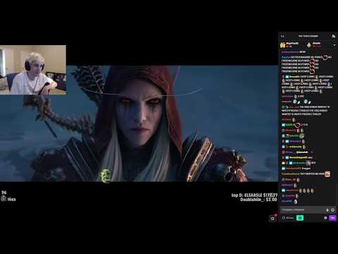 xQc reacts World of Warcraft: Shadowlands Cinematic Trailer (with chat)
