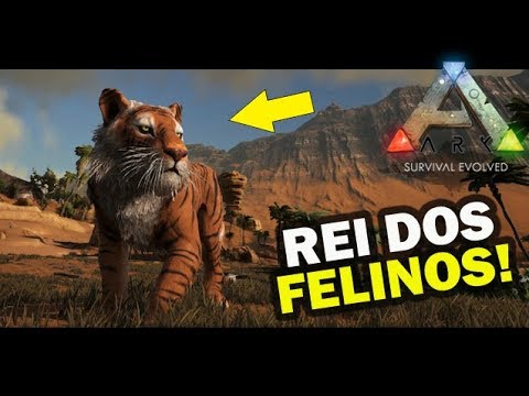 TIGRE, AVESTRUZ, GIRAFA E BALEIA!! ANIMAIS DO ATLAS NO ARK!!! ARK SURVIVAL EVOLVED