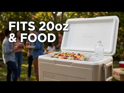 Coleman 33-Quart (48 can) Party Stacker Cooler Review
