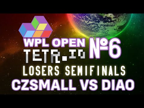 Czsmall Vs. Diao - WPL Tetrio Open #6 Losers Semifinals