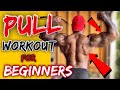 BEST PULL WORKOUT for BEGINNERS (GROW your BACK and BICEPS!) #howtobuildmuscle #howtostartlifting