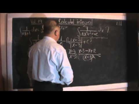 3/4 Lectia 114 - Calculul Integral - Ce este si cum aflam primitiva unei functii ? - Lect 2 - Vol 14