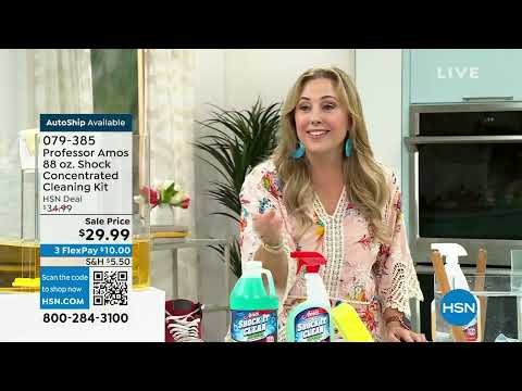 HSN | Professor Amos Cleaning / Bissell 16th Anniversary 05.08.2023 - 03 PM