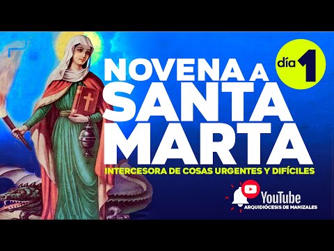 Novena to Saint Martha, intercessor in urgent and difficult cases - DAY 1