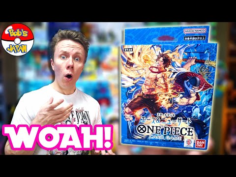 One Piece Card Game ST-22 Deck Opening! Ace & Newgate + Bonus Pack and Booster Packs!
