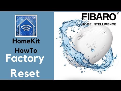 HomeKit HowTo: Factory Reset Fibaro Flood Sensor