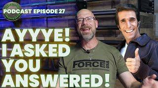 Your Top Answers! Movies, Dream Gear, & Essential Gear | GymCrafter Podcast Episode 27