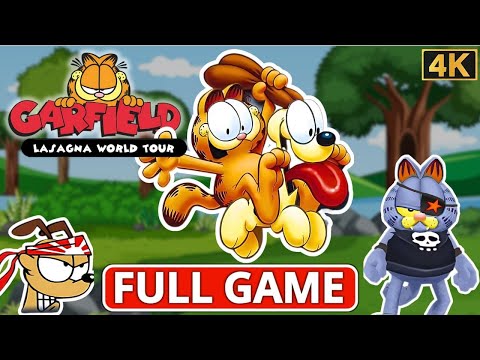 Garfield Lasagna World Tour - Walkthrough FULL GAME - No Commentary