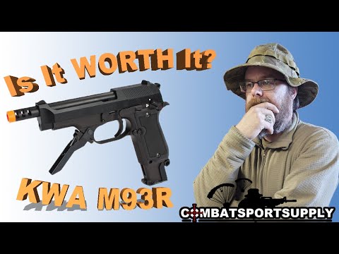 WORTH It? 3round Burst KWA M93R Airsoft Demo Review