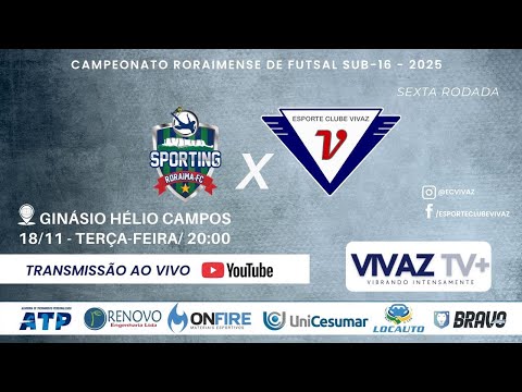 CAMPEONATO RORAIMENSE - SUB-16.