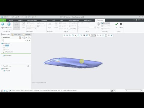 Creo Parametric Freestyle