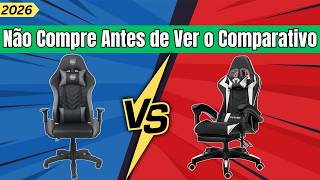 Comparativo Cadeira Gamer 2026: Elite Pro Dazz ou Python Fly PF X12?