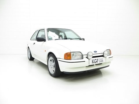 An Incredible Ford Escort RS Turbo Series 2 with Just 39,022 Miles - SOLD!