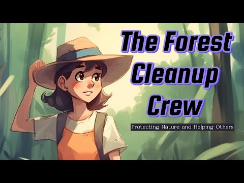 The Forest Cleanup Crew - Protecting Nature and Helping Animals | Kid Story | CNL Storytime