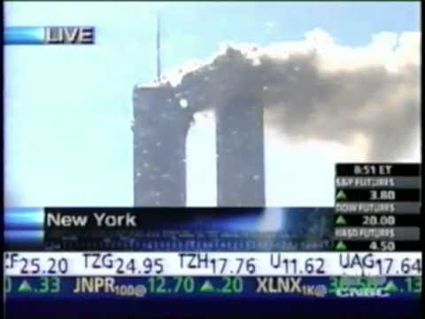 9/11 CNBC Coverage 8:46 - 8:55