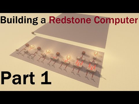 Building a Redstone Computer Part 1: The Introduction