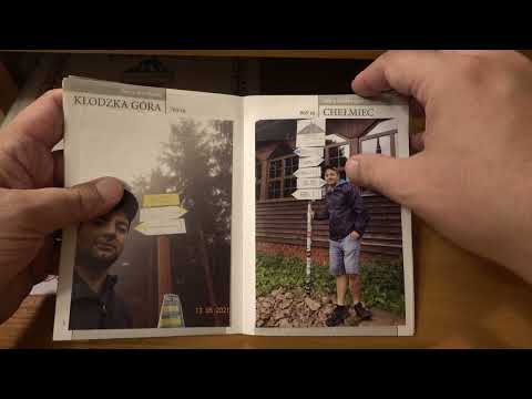 Książeczka Zdobywców Korony Gór Polski po zatwierdzeniu :)