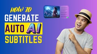 Best FREE AI Captions Generator - RecCloud AI Subtitle Generator