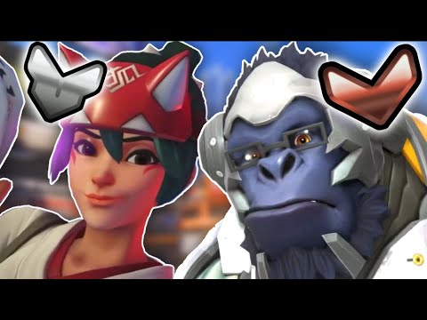 Overwatch 2 in BRONZE LOBBIES (Funny Moments)
