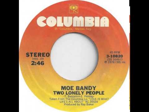 Moe Bandy ~ Two Lonely People
