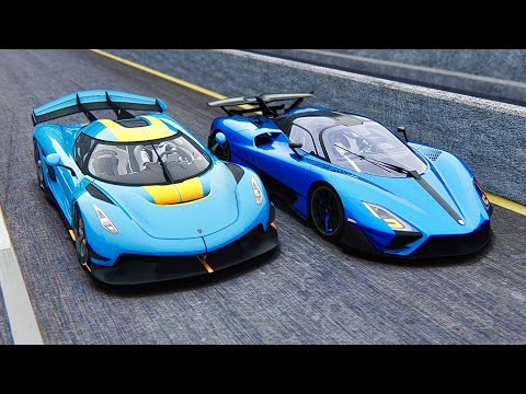 2022 SSC Tuatara Striker vs Koenigsegg Jesko at Special Stage Route X
