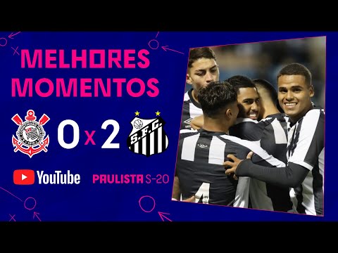 PEIXE NA FRENTE | CORINTHIANS 0X2 SANTOS | MELHORES MOMENTOS | FINAL IDA | PAULISTA SUB-20 2022