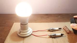 Download lagu #eps13 Uncovering the Lie of a Light Bulb Working with Just a Spark Plug, Magnet and Coil mp3