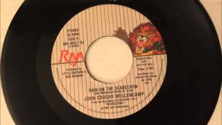 Rain On The Scarecrow , John Cougar Mellencamp , 1986 Vinyl 45RPM
