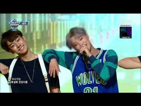 160811 Mnet M! Countdown Luizy feat Hyunsik BTOB - Baby Ride