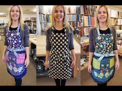 , title : 'All About Aprons!!! Easy at Home Sewing Project from Jordan Fabrics'