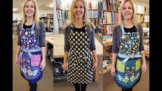 All About Aprons!!! Easy at Home Sewing Project from Jordan Fabrics