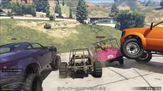 GTA5にんじんカーが強すぎる相撲w
