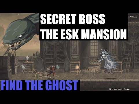 The Last Faith SECRET BOSS LOCATION ( The Harbinger of Nightmare ) - EASY GUIDE - FIND THE GHOST !