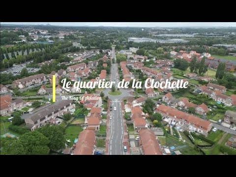 Incroyable survol du quartier de la Clochette à Waziers!