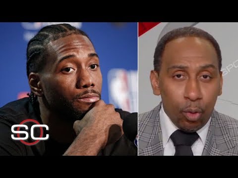 Kawhi Leonard will make his decision 'when he damn well feels like it' - Stephen A. | SportsCenter
