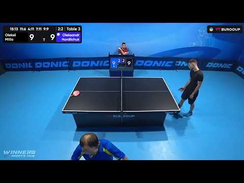 12:50 Oleksii Mitla - Oleksandr Hordiichuk 19.10.2023 TT Euro.Cup Ukraine  Master. TABLE 3
