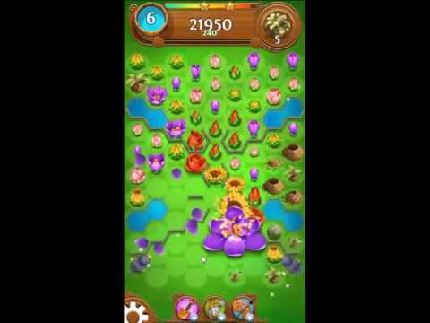 Blossom Blast Saga Level 695 - NO BOOSTERS