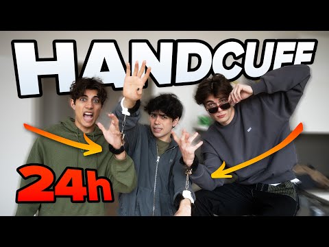 HANDCUFFED to my best friends for 24 HOURS! - Benji Krol, Nic Kaufmann, Nils Kue