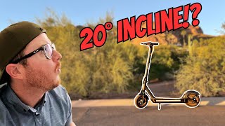 Hiboy Max Pro - Extreme 23% Grade Hill Climb Test | Electric Scooter Performance