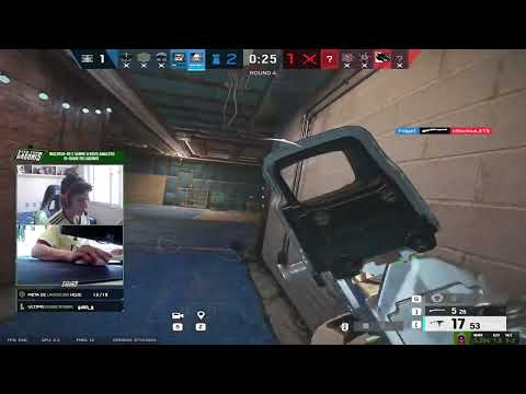 LAGONIS PRESENCIANDO O SHOW DO FRAGA COM UM 4K MONSTRO - MELHORES MOMENTOS RAINBOW SIX SIEGE