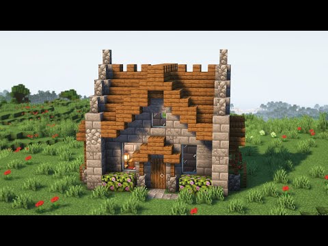 Средневековый дом в MINECRAFT